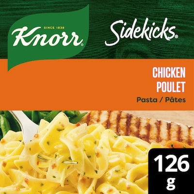 Knorr Plat d'Accompagnement de Pâtes Poulet sans arômes artificiels 126 g, 2,37 $/100g