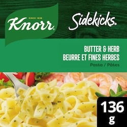 Knorr Sidekicks Pasta Side Dish Butter & Herb 136 g, $1.46/100g