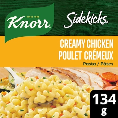 Knorr Sidekicks Plat d'Accompagnement de Pâtes Fusilli au Poulet Crémeux 134 g, 2,23 $/100g
