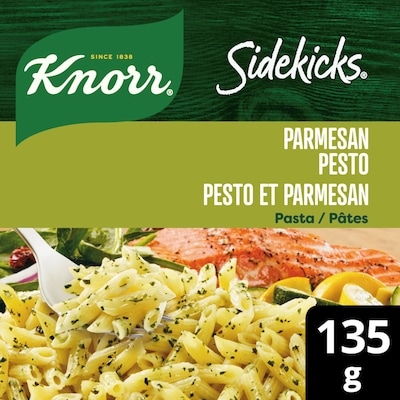 Knorr Pâtes pesto et parmesan Sidekicks 135 g, 2,21 $/100g
