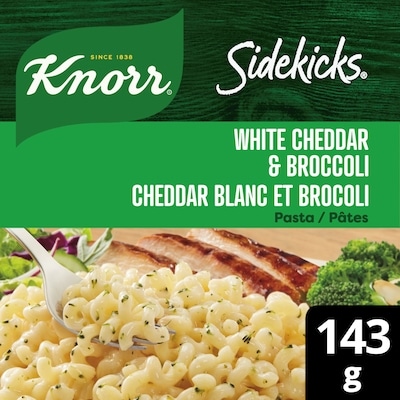 Knorr Plat d'Accompagnement de Pâtes rapide Cheddar Blanc et Brocoli  143 g, 2,09 $/100g