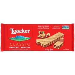 Loacker Gaufrettes à la noisette 175 g, 2,00 $/100g