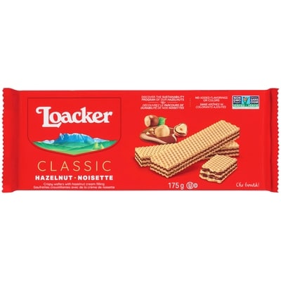 Loacker Gaufrettes à la noisette 175 g, 2,57 $/100g