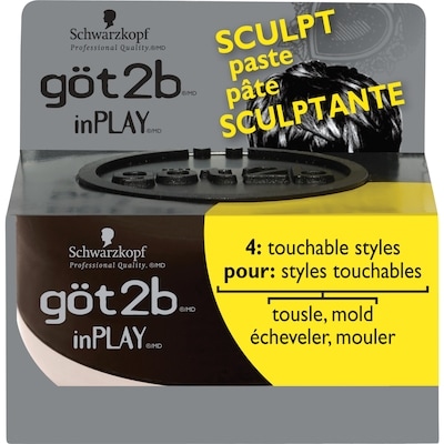 Schwarzkopf Pâte coiffante Gçt2B In Play 57 g, 12,28 $/100g