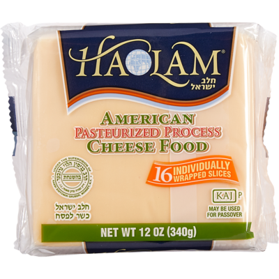 Haolam Kosher Sliced Cheese, Cheddar 340 g, $4.56/100g