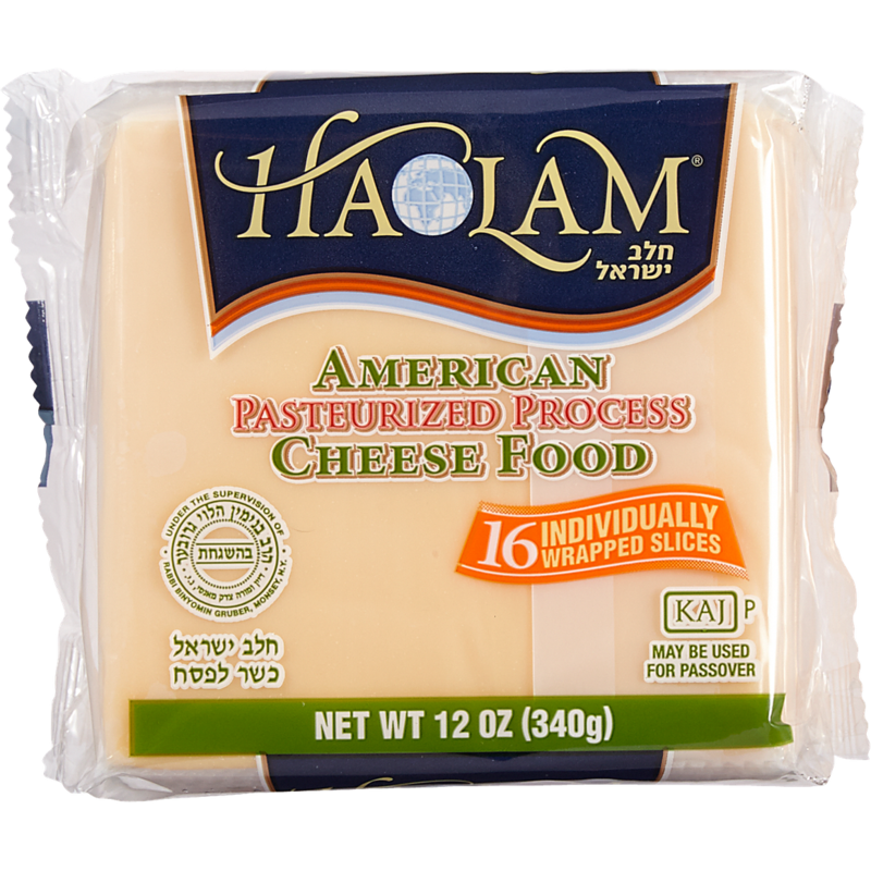 Kosher Sliced Cheese, Cheddar