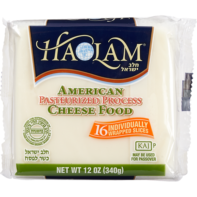 Kosher Sliced Cheese, White