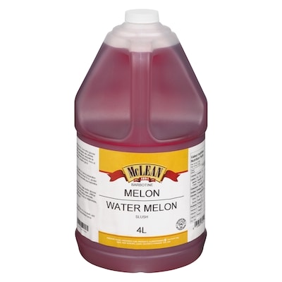 Mclean Slush Concentrate, Watermelon 4 l, $0.67/100ml