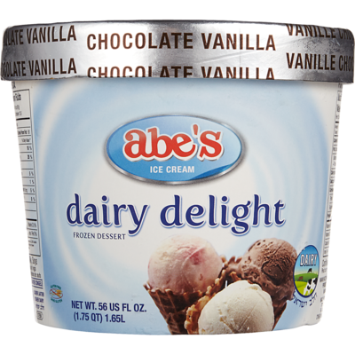 abes Kosher Chocolate/Vanilla Ice Cream 1.65 l, $0.91/100ml