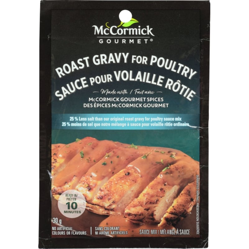 Less Salt Poultry Gravy