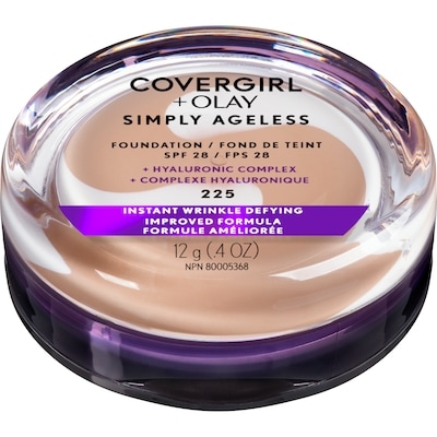Cover Girl Simply Ageless Foundation, Buff Beige 12 g, $1.42/1ea