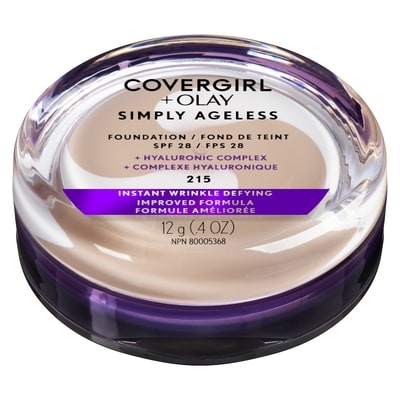 Cover Girl Simply Ageless Foundation, Natural Ivory 12 g, $1.42/1ea