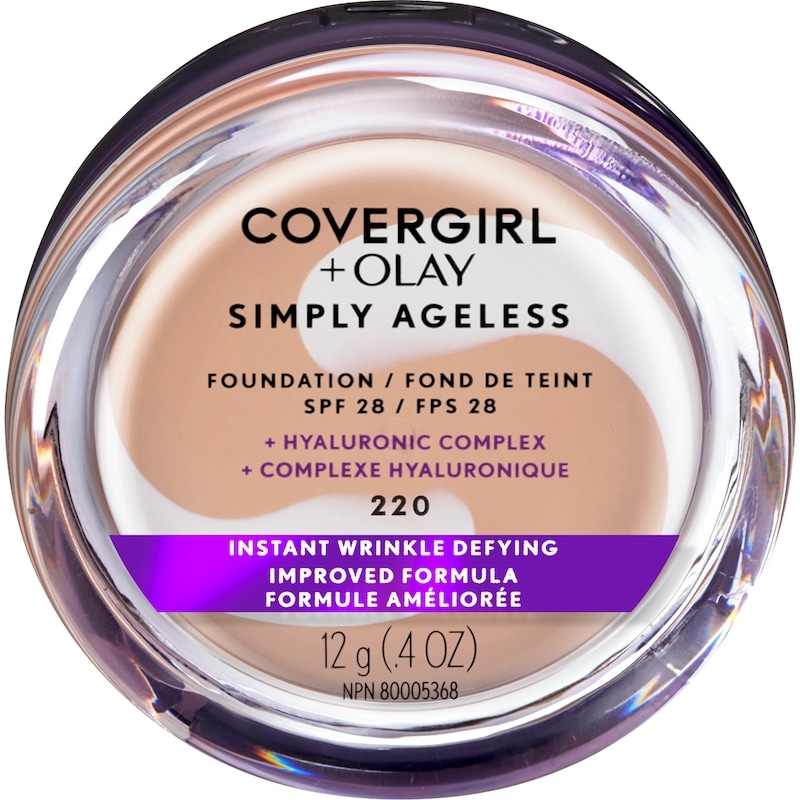 Simply Ageless Foundation Spf 28 220 Creamy Natural