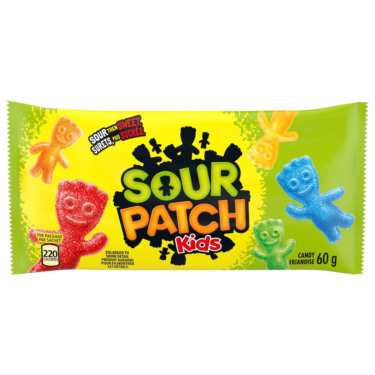 Maynards SOUR PATCH KIDS Original Sour Gummy Candy 60 g, $3.32/100g