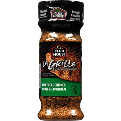 Club House Montreal Chicken Seasoning 170 g, $3.82/100g