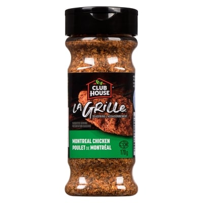 Club House La Grille Poulet de montréal assaisonnement 170 g, 3,82 $/100g