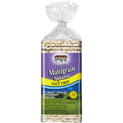 Paskesz Kosher Multigrain Squares, Salt Free 140 g, $3.14/100g