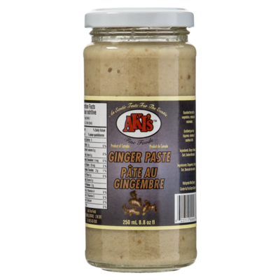 AKIS Pâte de gingembre 250 ml, 2,00 $/100ml