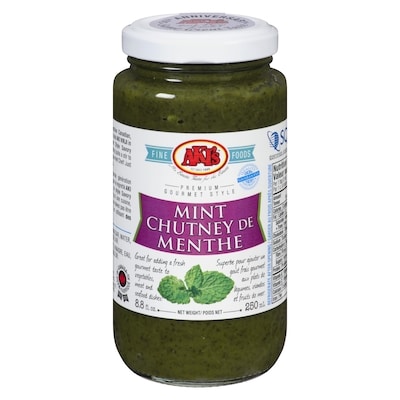 AKIS Chutney à la menthe 250 ml, 2,00 $/100ml