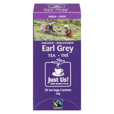 Just Us Organic Earl Grey Tea 40 g, $11.98/100g