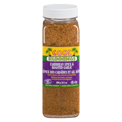 Cool Runnings Épices des Caraïbes et ail rôti 800 g, 0,75 $/100g