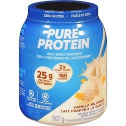 Pure Protein 100% Whey Protein, Vanilla Cream 907 g, $3.58/100g