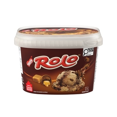 Nestlé Crème glacée au Rolo 1.5 l, 0,40 $/100ml