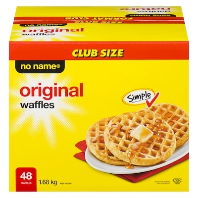 No Name Original Waffles 1680 g, $0.71/100g