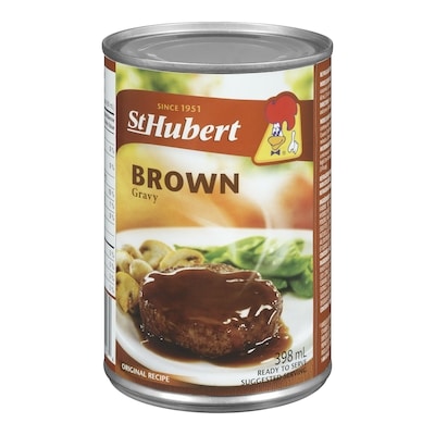 St Hubert Brown Gravy 398 ml, $0.38/100ml