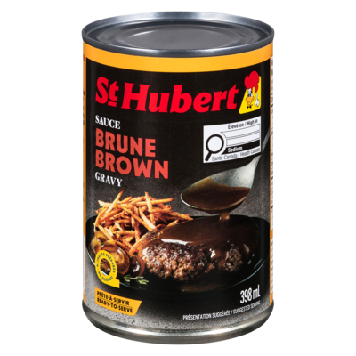 St Hubert Brown Gravy 398 ml, $0.57/100ml