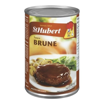 St Hubert Sauce brune 398 ml, 0,63 $/100ml