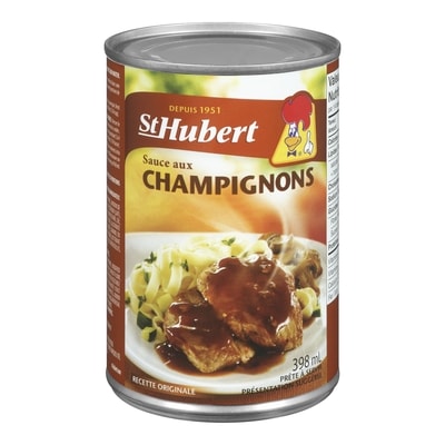 St Hubert Sauce brune aux champignons 398 ml, 0,63 $/100ml