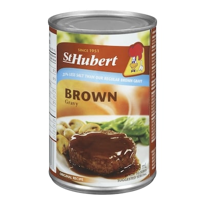 St Hubert Brown Sauce, Less Salt 398 ml, $0.42/100ml