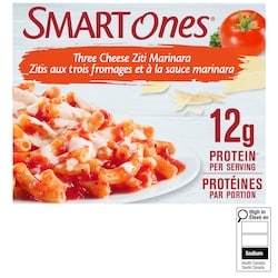 Smart Ones Smart Ones Three Cheese Ziti Marinara Frozen Meal 255 g, $1.76/100g