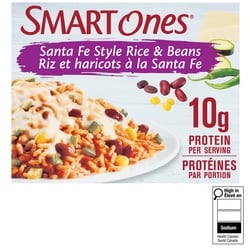 Smart Ones Riz et haricots à la santa fe surgelé 255 g, 1,76 $/100g