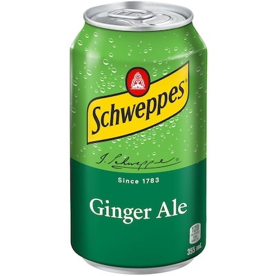 Schweppes Tray Ginger Ale 24x355.0 ml, $0.15/100ml