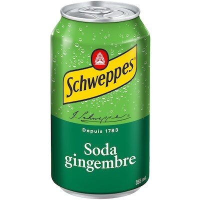 Schweppes Schweppes Soda Gingembre Tray 24x355.0 ml, 0,15 $/100ml