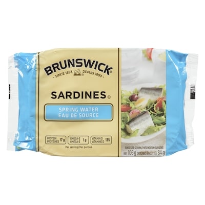 Sardines, Spring Water
