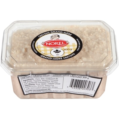 Norel Grand-Mère Cretons   300 g, $2.33/100g