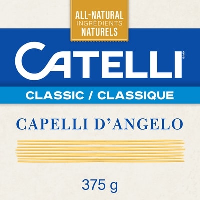 Catelli Pâtes Classiques, Capelli D'Angelo 375 g, 0,33 $/100g