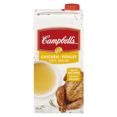 Campbell's Chicken Broth 900 ml, $0.19/100ml