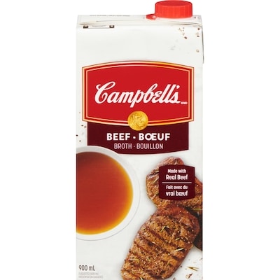 Campbell's Beef Broth 900 ml, $0.19/100ml