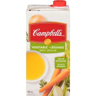 Campbell's Vegetable Broth 900 ml, $0.19/100ml