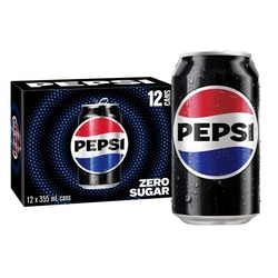Pepsi Sans Sucre Cola 12x355.0 ml, 0,21 $/100ml