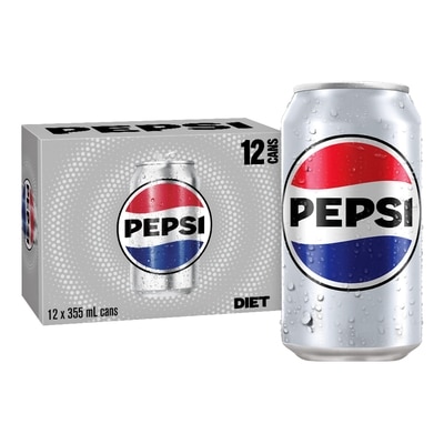 Pepsi Cola Diète 12x355.0 ml, 0,20 $/100ml
