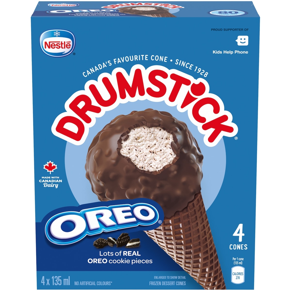 Nestlé Oreo 135 ml, 1,57 $/100ml