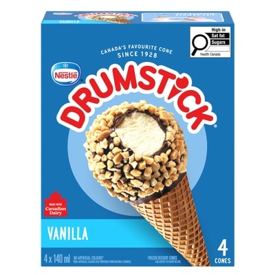 Nestlé Drumstick Vanilla 4x140.0 ml, $1.07/100ml