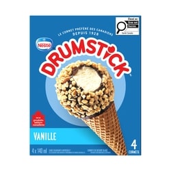 Nestlé Drumstick Vanille 4x140.0 ml, 0,98 $/100ml