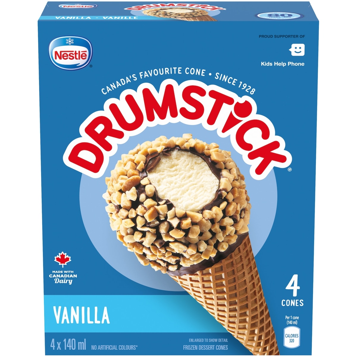 Nestlé Vanille 4x140.0 ml, 1,52 $/100ml