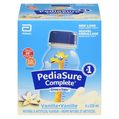 PediaSure Complete vanille 4x235.0 ml, 1,12 $/100ml
